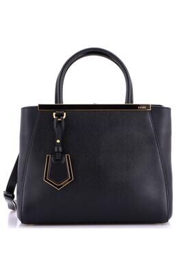 Fendi 2Jours Bag Leather Petite #301509F92B